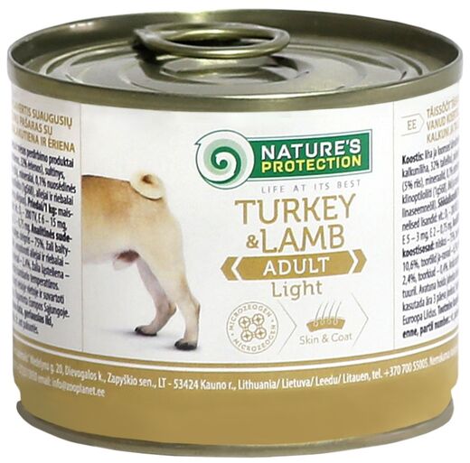 Nature's Protection Adult Light Turkey & Lamb 200 g
