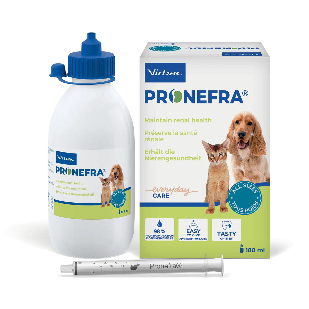 Pronefra orallösning för hund och katt