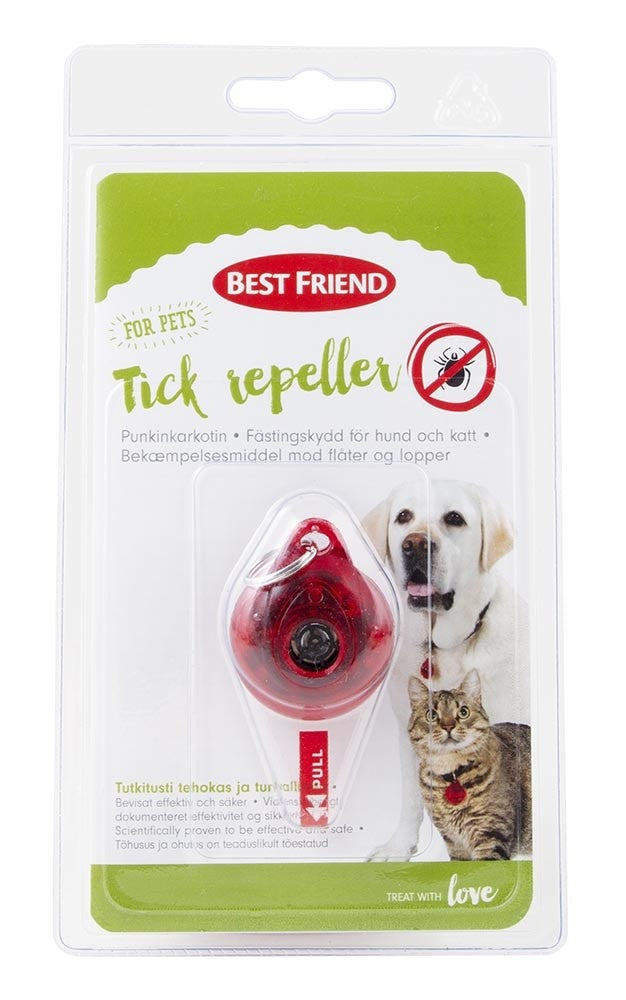Best Friend Fästingavvisare för Hundar och Katter
