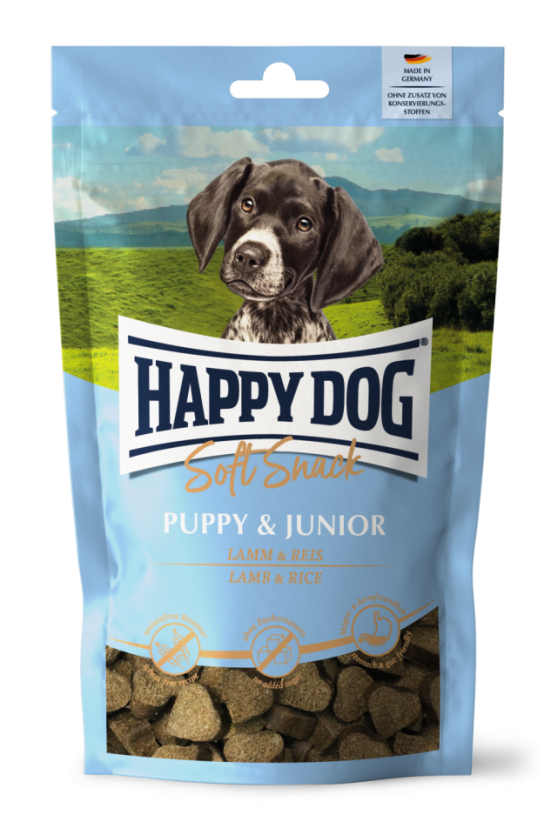 Happy Dog Soft Snack Puppy & Junior lamm & ris 100 g för hundar