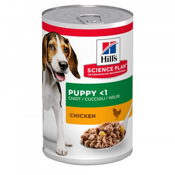 HILL'S SCIENCE PLAN Puppy puppy food with chicken 12 x 370 g