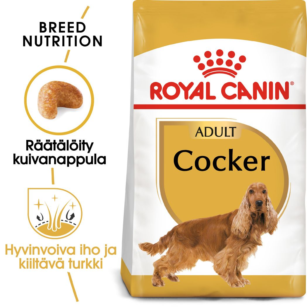 Royal Canin Cocker Adult torrfoder för hundar 12 kg