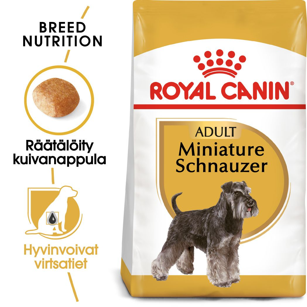 Royal Canin Miniature Schnauzer Adult 3 kg för hundar