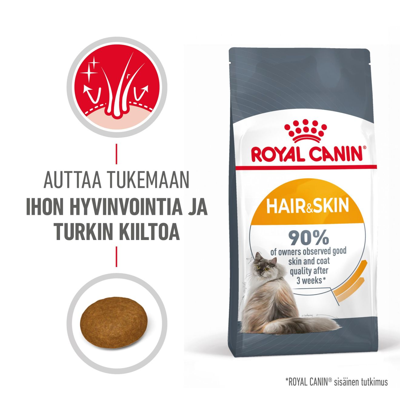 Royal Canin Hair & Skin Care Torrfoder för Katt 400 g