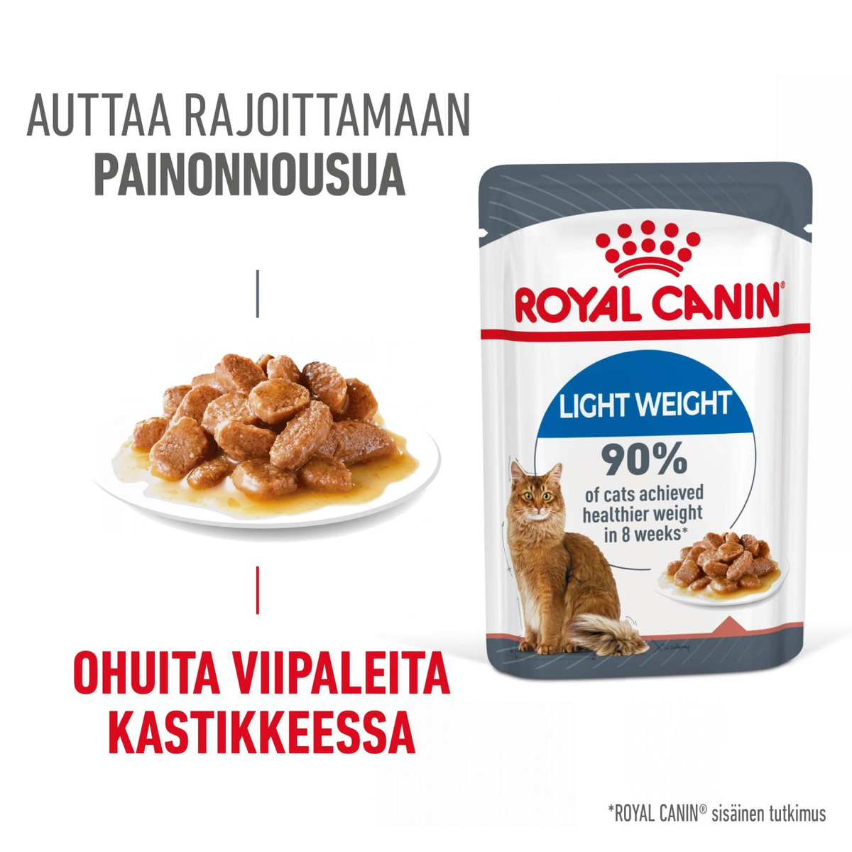 Royal Canin Light Weight Care Gravy Adult wet food for cats 12x85 g