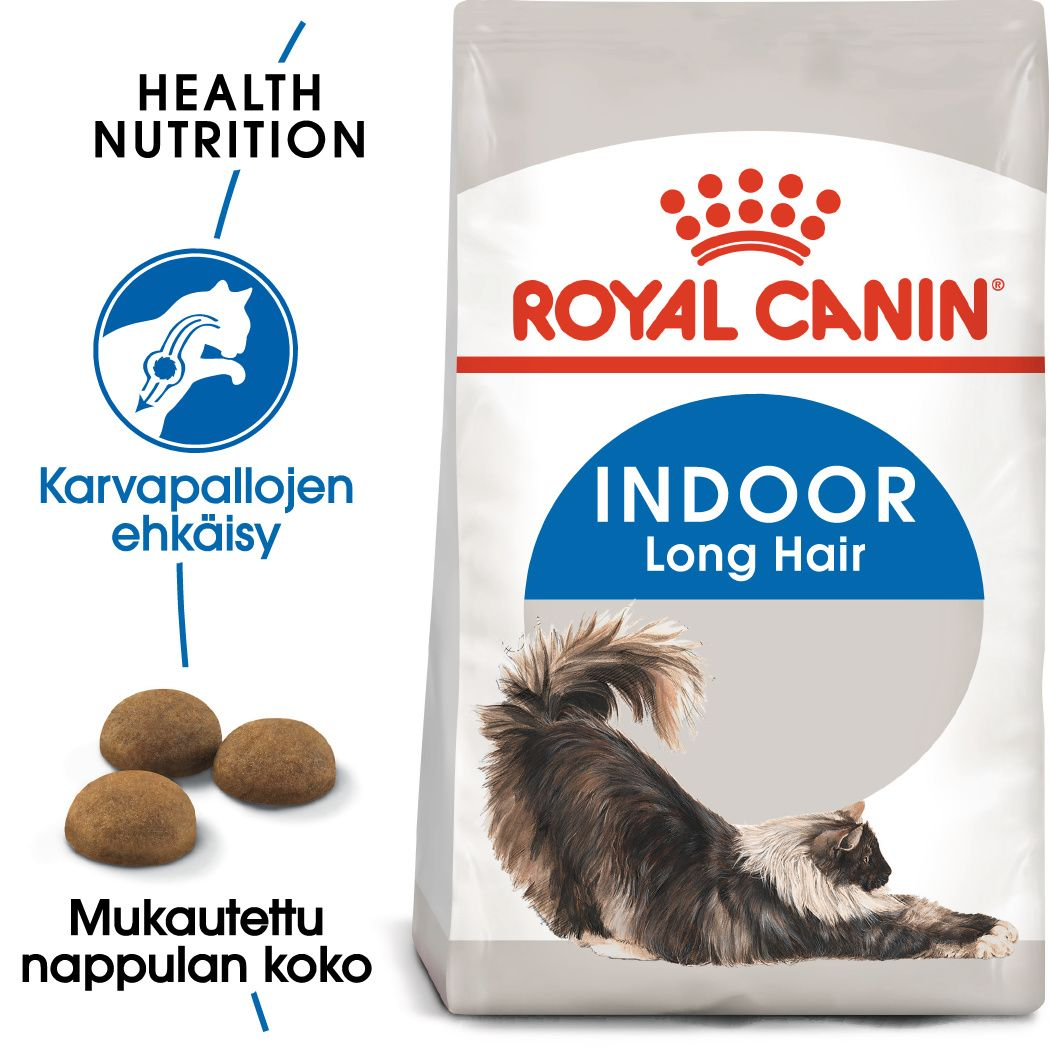 Royal Canin Indoor Long Hair torrfoder 400 g för katter