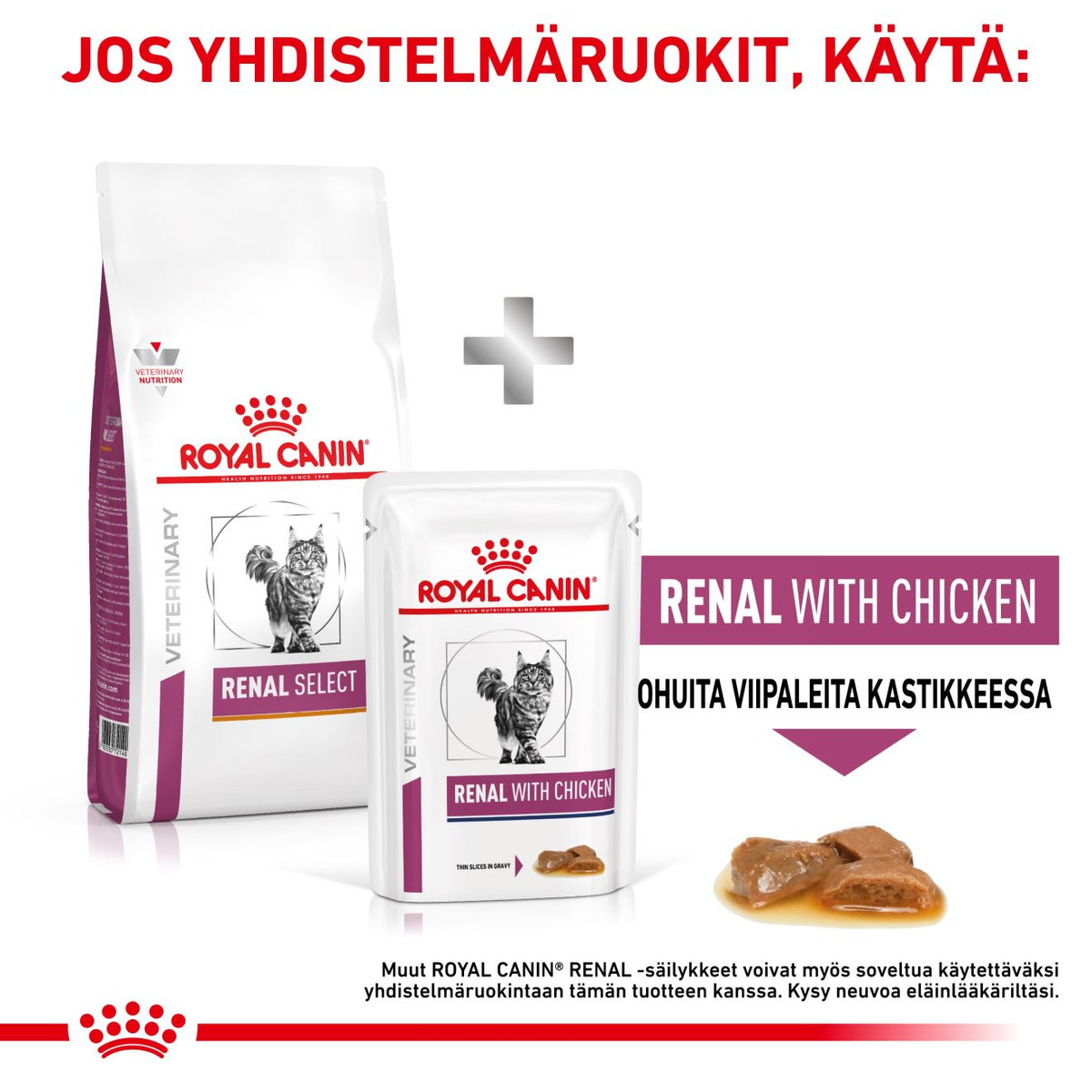 Royal Canin Veterinary Diets Renal Select dry food for cats 4 kg
