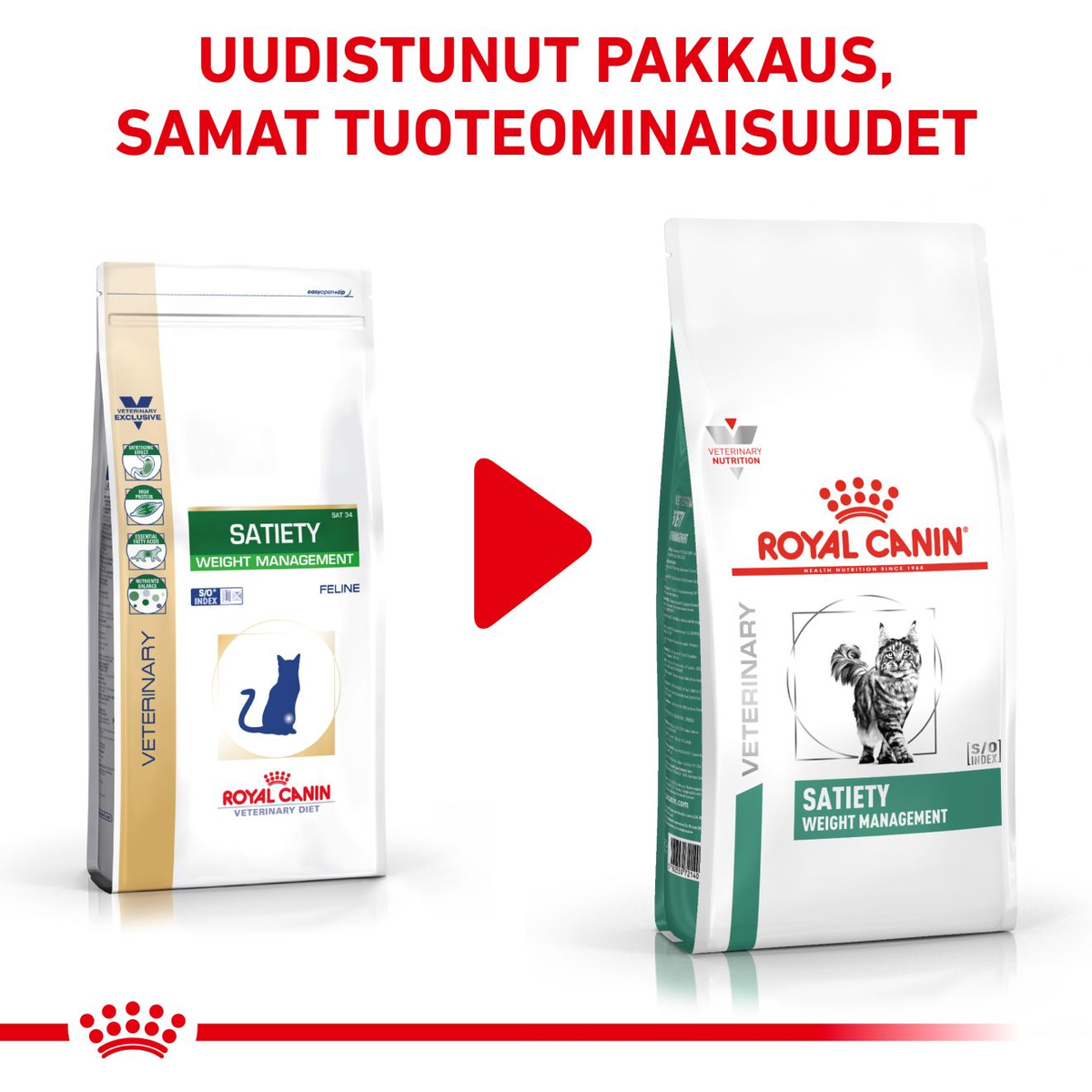 Royal Canin Veterinary Diets Weight Management Satiety dry food for cats