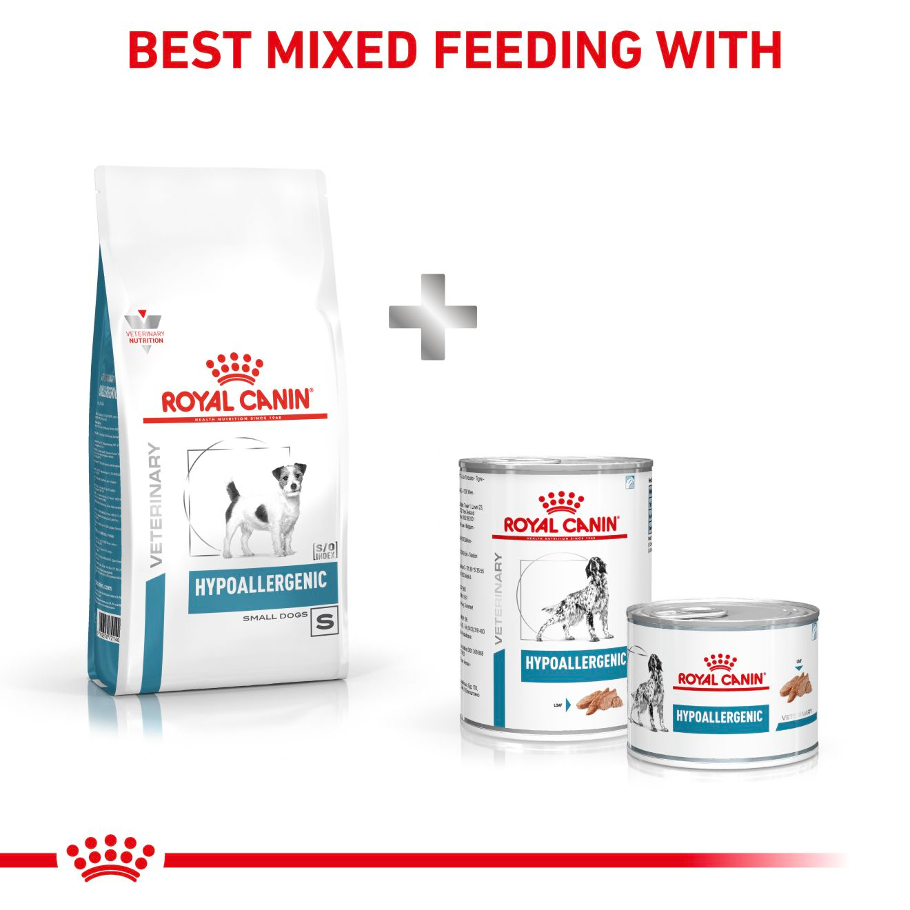 Royal Canin Veterinary Diets Derma Hypoallergenic Small Dog dry food for dogs 3,5 kg