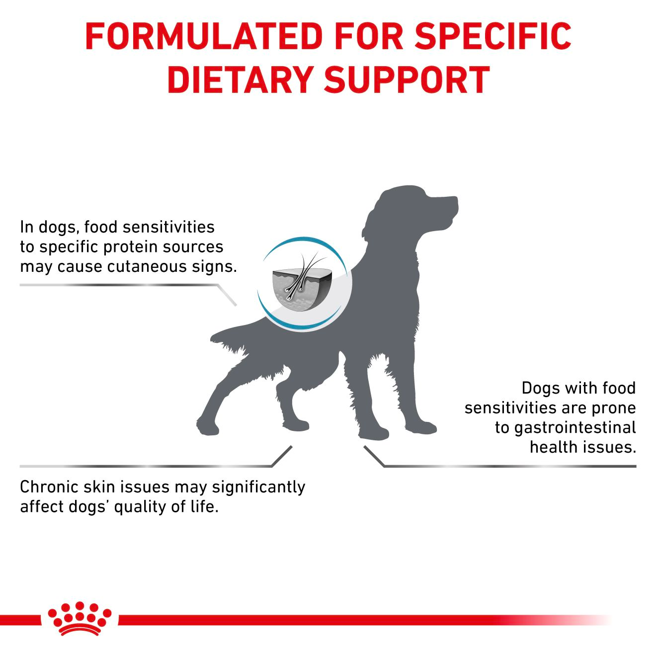 Royal Canin Veterinary Diets Derma Sensitivity Control dry food for dogs 7 kg