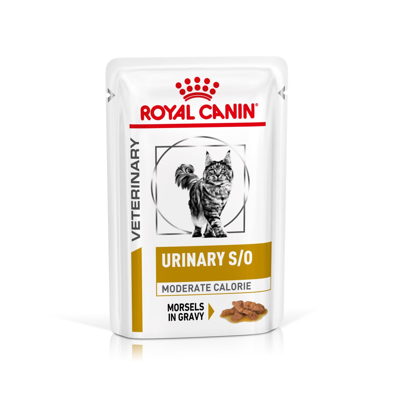 Royal Canin Veterinary Diets Urinary S/O Moderate Calorie Morcels in Gravy märgtoit kassidele 12 x 85 g MULTIPAKK