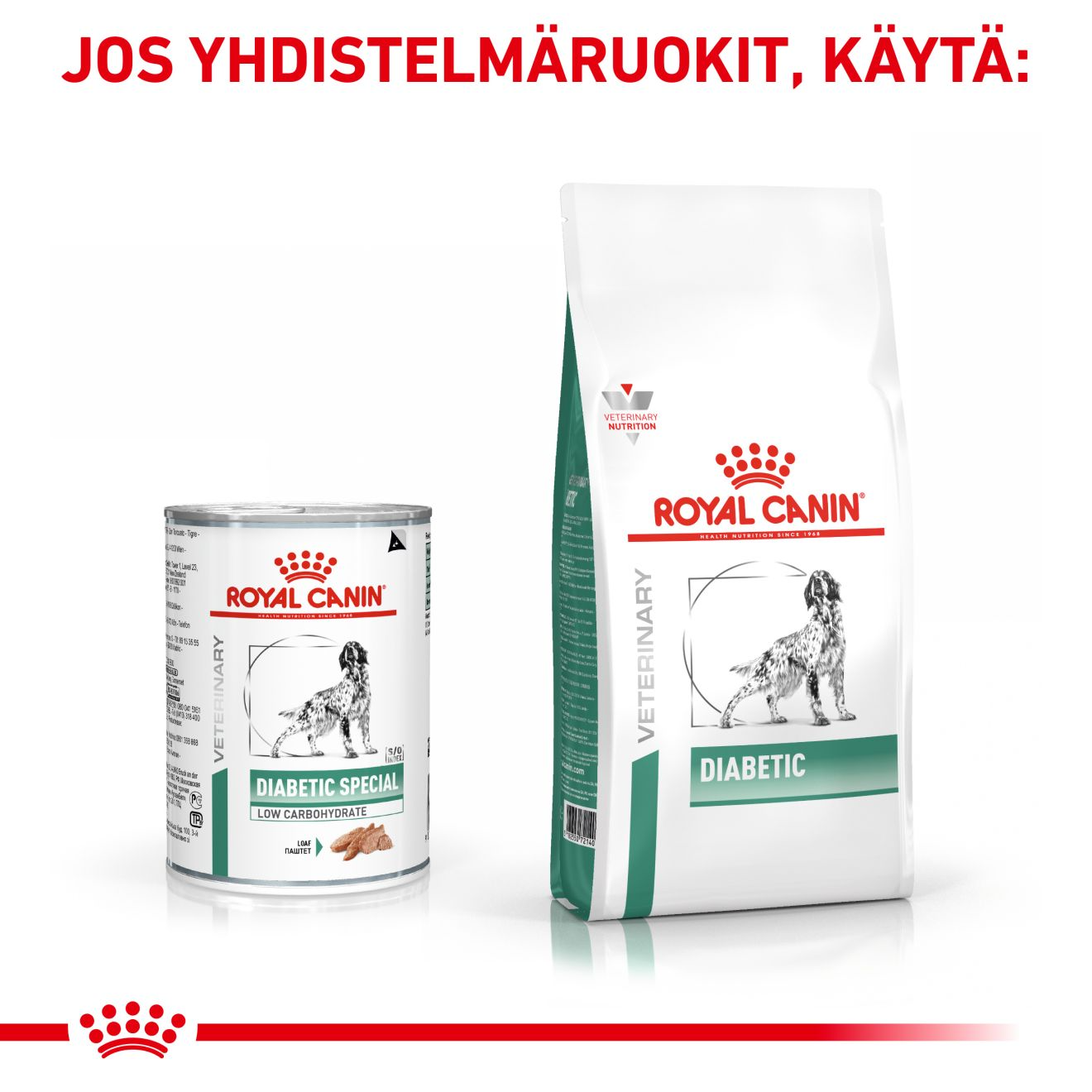 Royal Canin Veterinary Diets Weight Management Diabetic Special Low Carbohydrate Paté våtfoder för hund 410 g