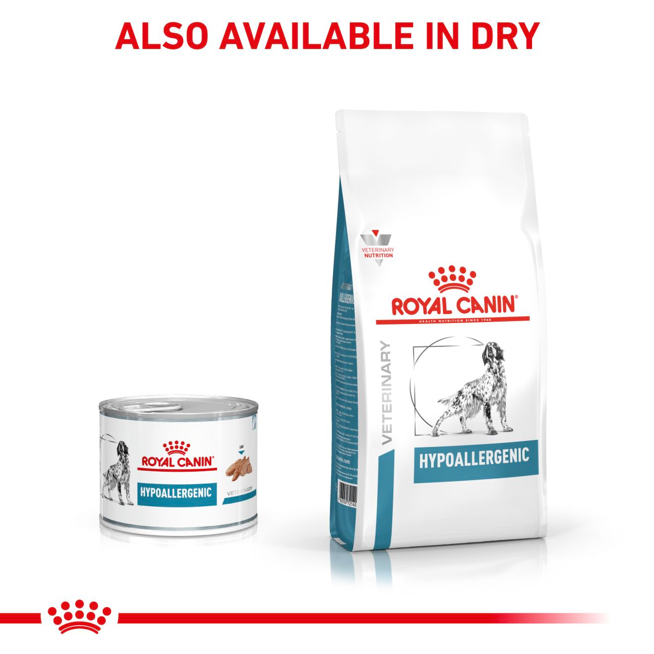 Royal Canin Veterinary Diets Derma Hypoallergenic Loaf Can wet food for dogs 200g