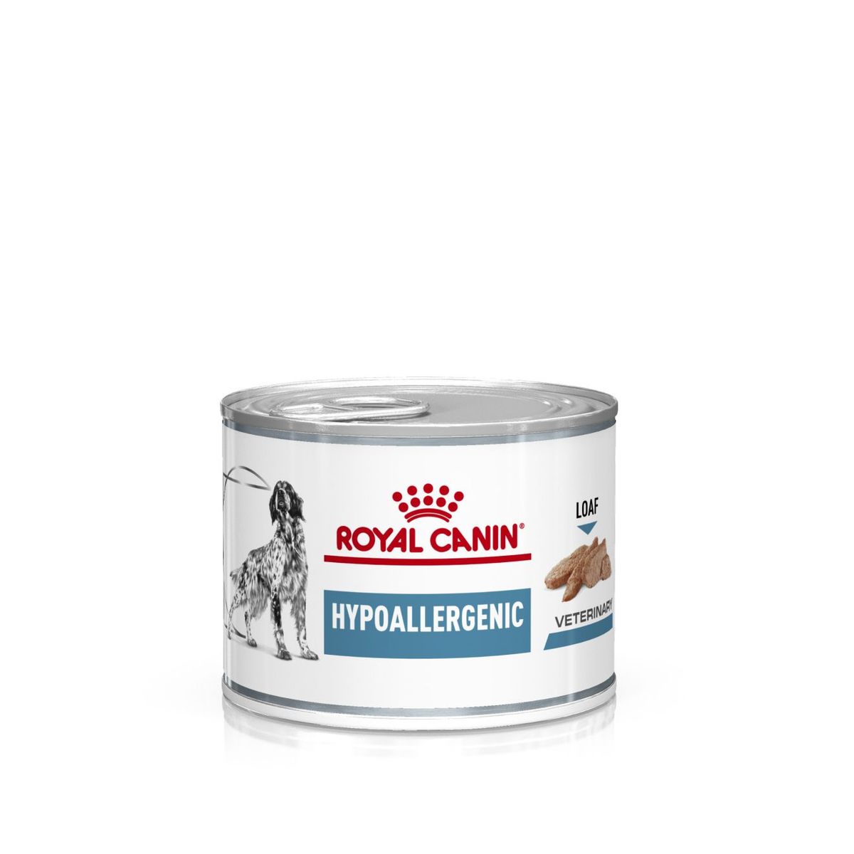 Royal Canin Veterinary Diets Derma Hypoallergenic Loaf Can wet food for dogs 400g