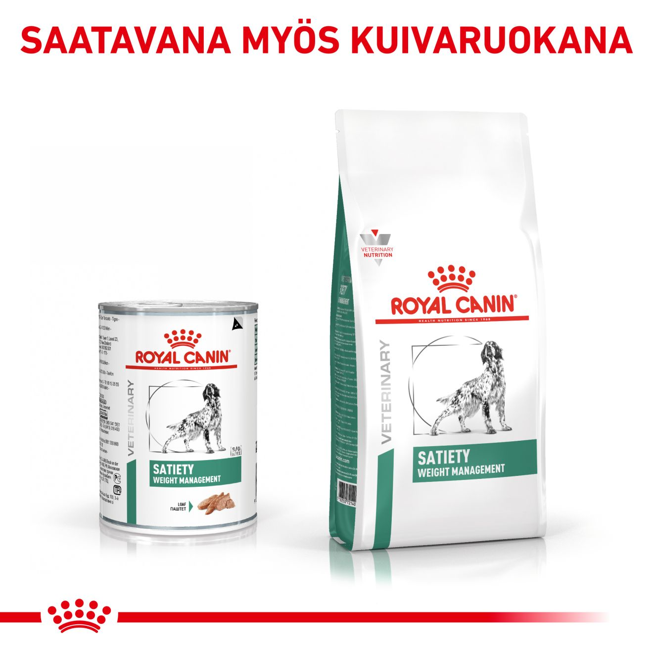 Royal Canin Veterinary Diets Weight Management Satiety Loaf våtfoder för hund 195 g