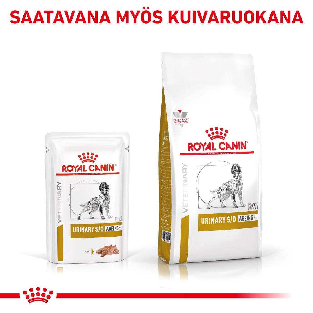 Royal Canin Veterinary Diets Urinary S/O Ageing 7+ 12 x 85g wet food for dogs