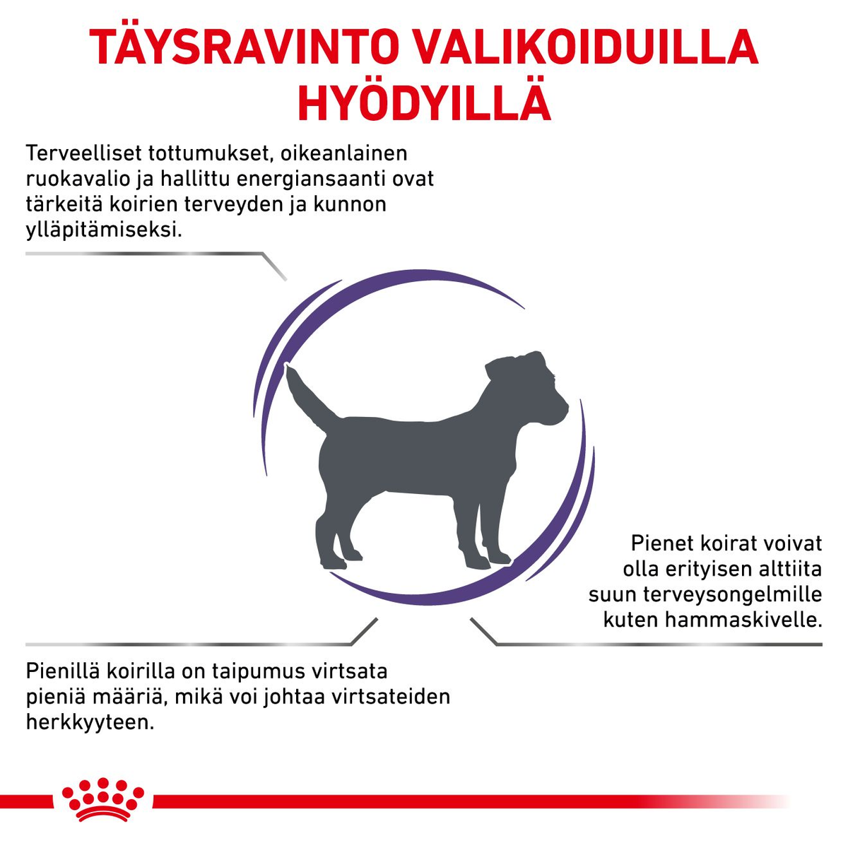 Royal Canin Veterinary Diets Health Management Adult Small Dog torrfoder