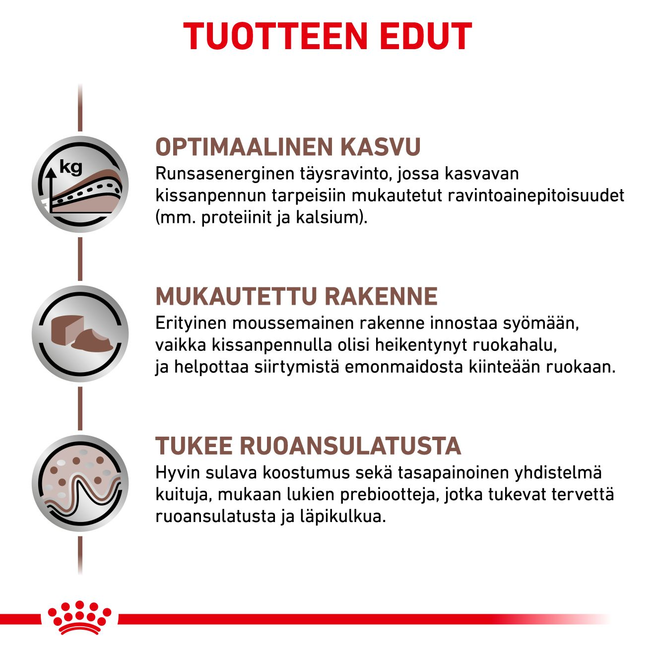 Royal Canin Veterinary Diets Gastrointestinal Kitten Mousse våtfoder 195 g för katter