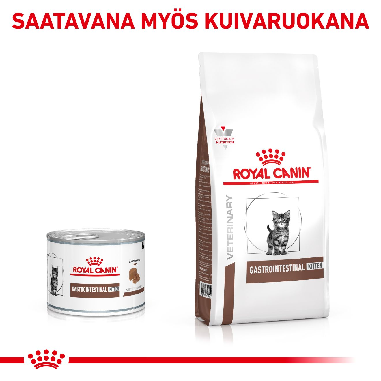 Royal Canin Veterinary Diets Gastrointestinal Kitten Mousse våtfoder 195 g för katter