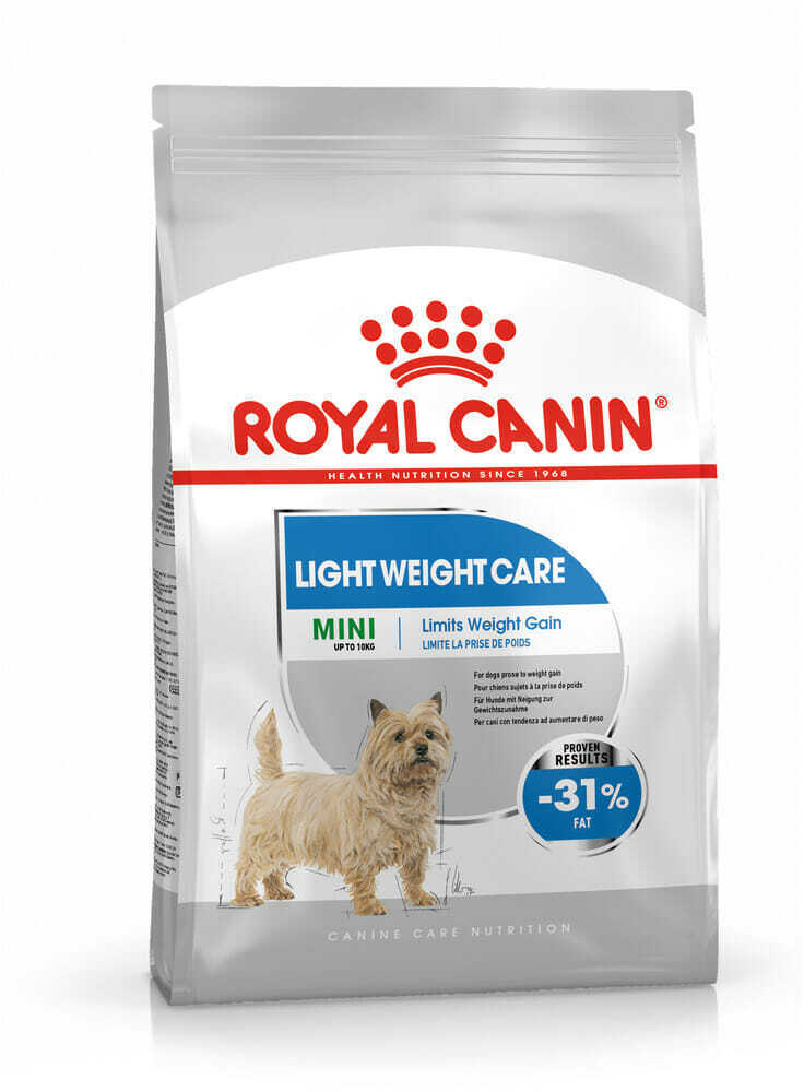 Royal Canin Light Weight Care Mini 8 kg för hundar