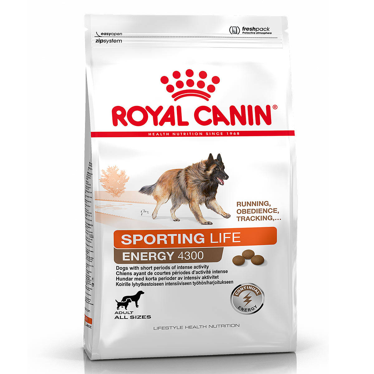 Royal Canin Sporting Life Energy 4300 Adult dry food for dogs 15 kg