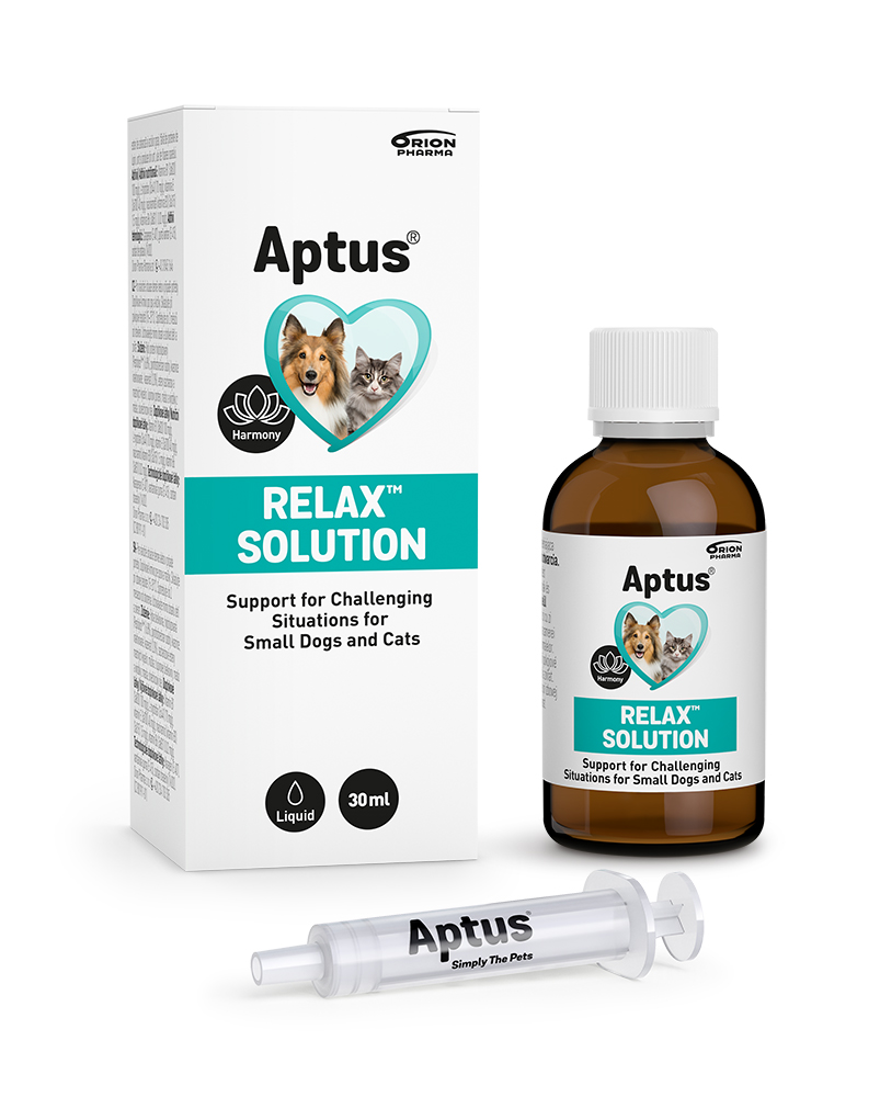 Aptus Relax Solution rahustav lahus koertele ja kassidele 30 ml
