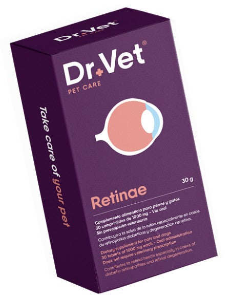 Dr. Vet Retinae 30 tabletter för hundar och katter