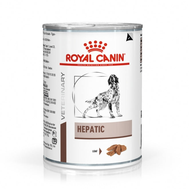Royal Canin Veterinary Diets Gastrointestinal Hepatic Loaf Can 420g wet food for dogs 420 g