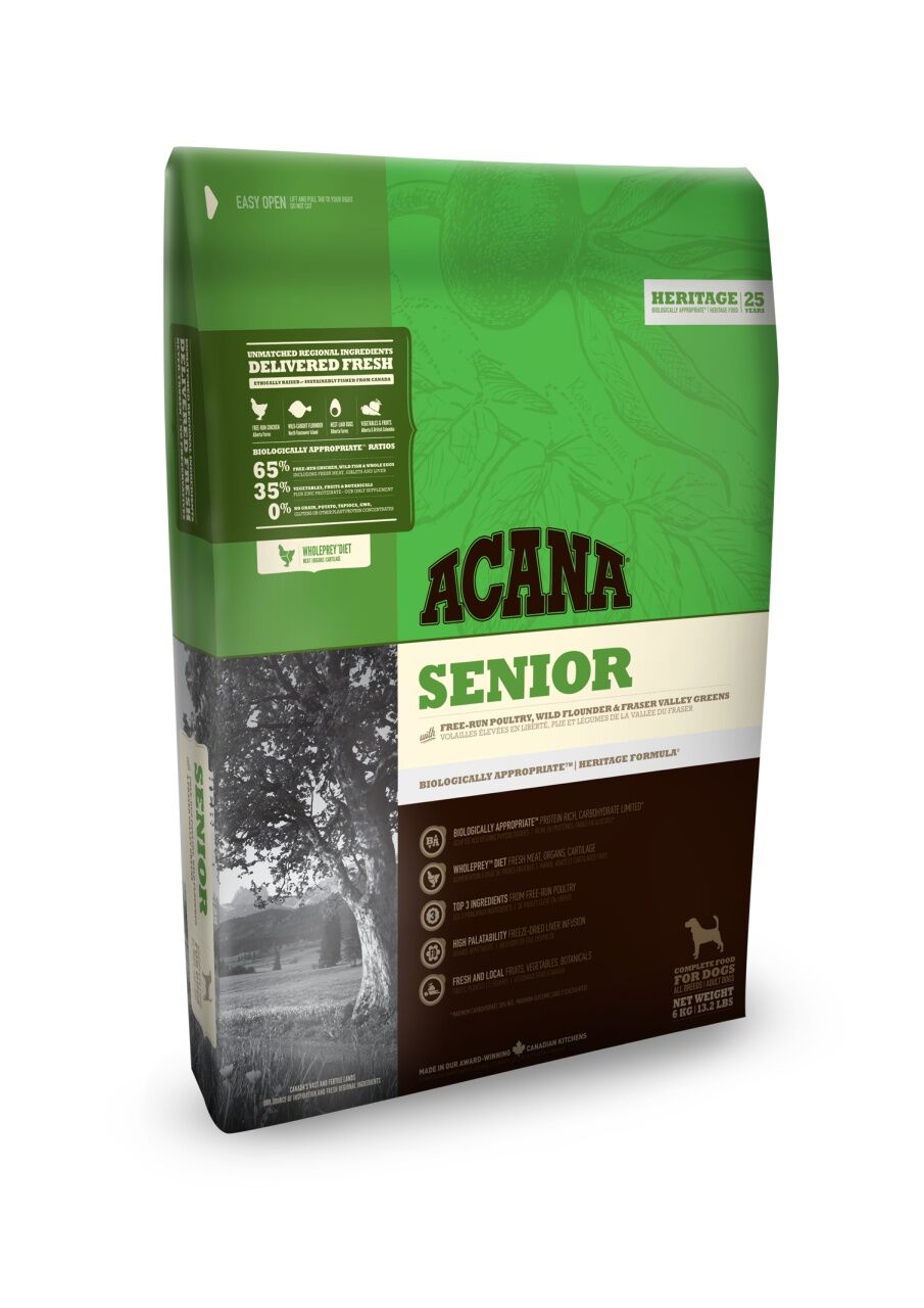 Acana Senior Dog kuivtoit eakatele koertele 2 kg