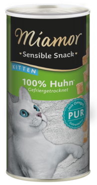 Miamor Sensible Snack Kitten Kyckling 30 g för kattungar