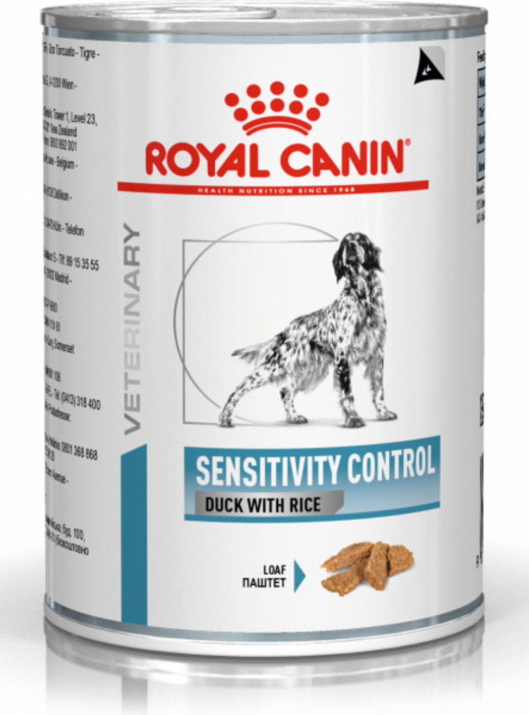 Royal Canin Veterinary Diets Derma Sensitivity Control Duck Can 12 x 410g