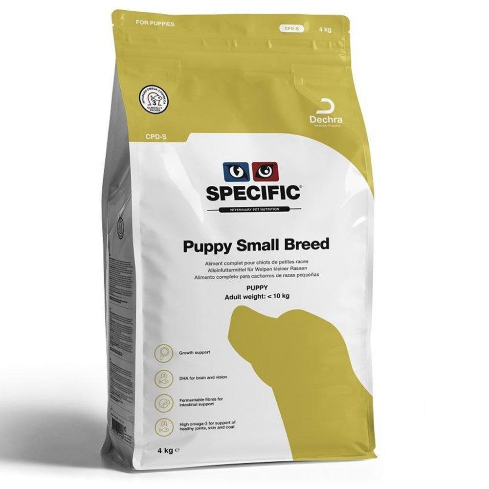 Specific CPD-S Puppy Small Breed för hundar 4 kg