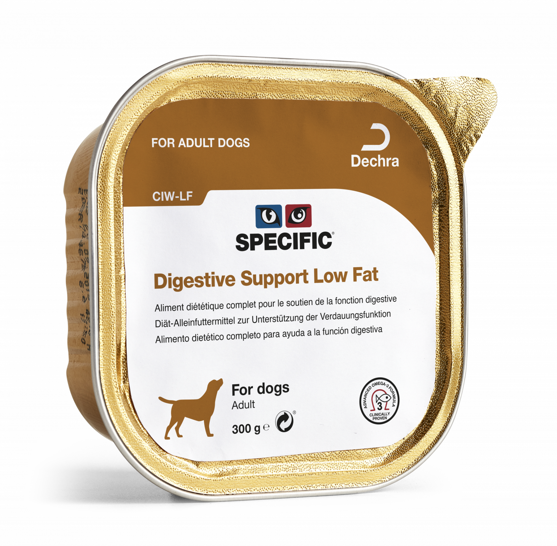 Specific CIW-LF Digestive Support Low Fat för hundar 300 g PROVFÖRPACKNING