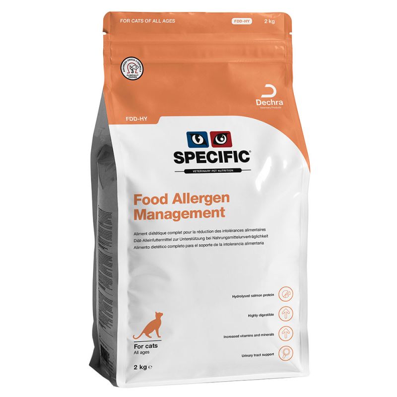 Specific FDD-HY Food Allergen Management för Katt 2 kg