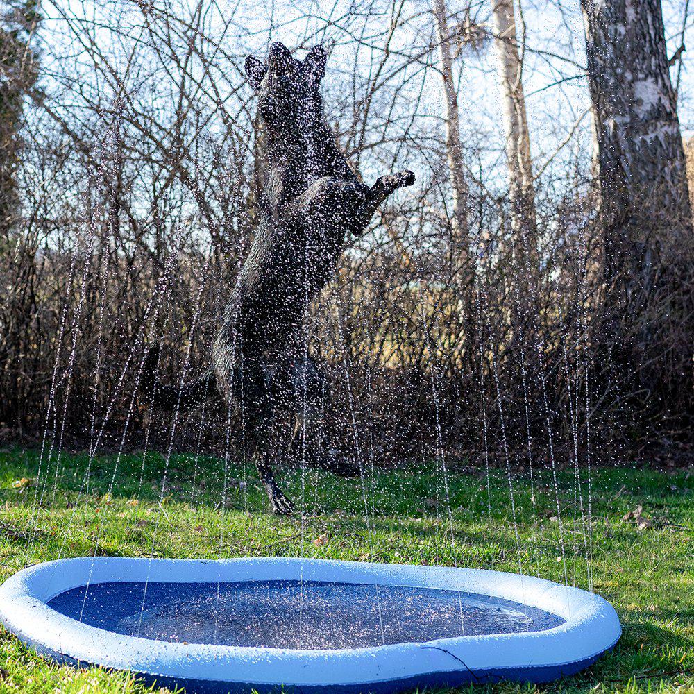 Ozami Dog Splash Pool Ø 150 cm Blå