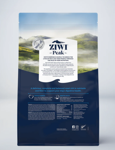 ZiwiPeak Steam & Torkat lamm för hundar 1,5 kg