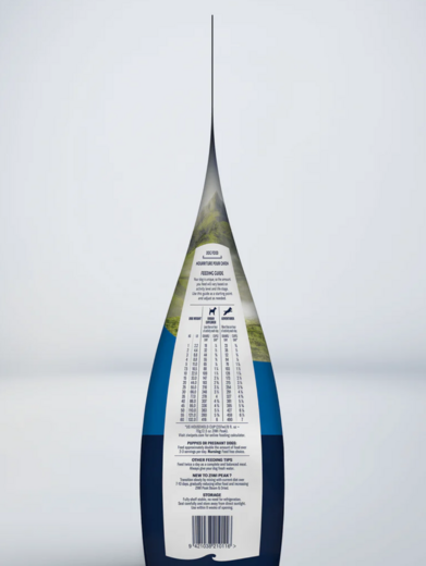 ZiwiPeak Steam & Torkat lamm för hundar 3,2 kg
