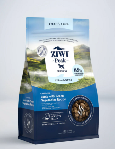 ZiwiPeak Steam & Dried Lamb for Dogs