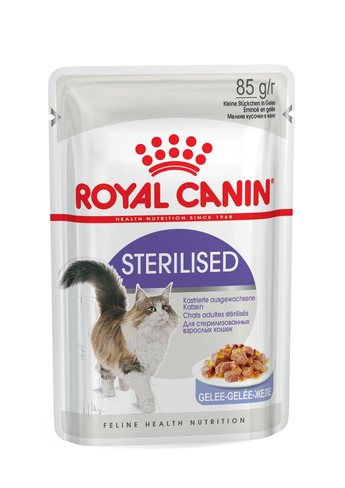 Royal Canin Sterilised Jelly 85 g för katter