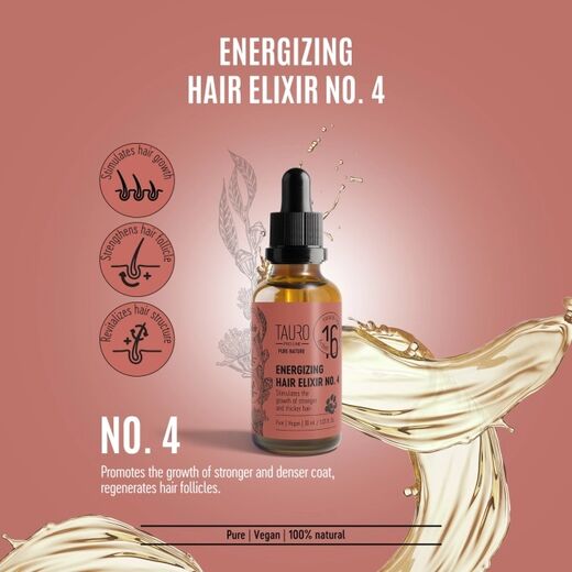 Tauro Pro Line Pure Nature Energizing Hårolja 30 ml