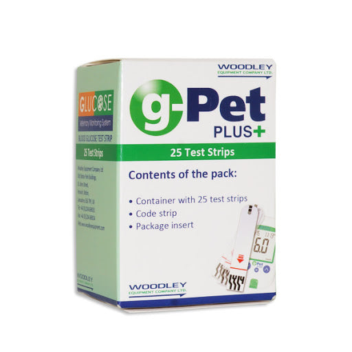 g-Pet Plus+ Test Strips for Animals 25 pcs