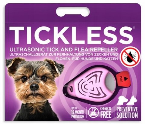 Tickless Pet Fästingskydd Rosa