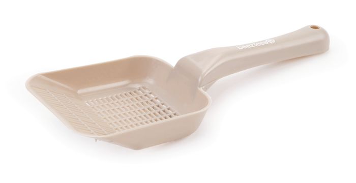 Beeztees Litter Scoop – Fine Slot Beige