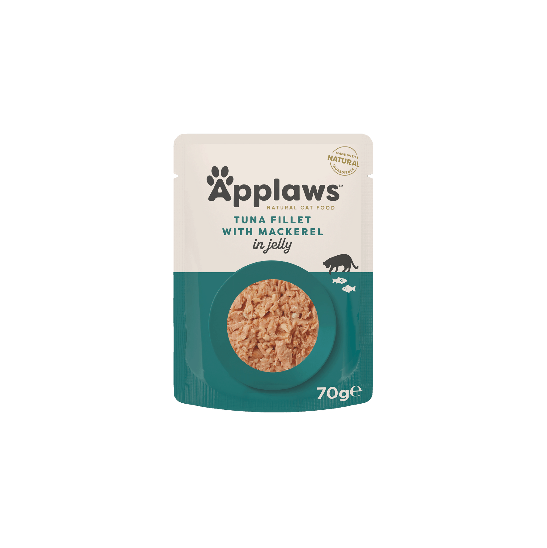 Applaws Adult Tuna Fillet with Mackerel in Jelly 70 g