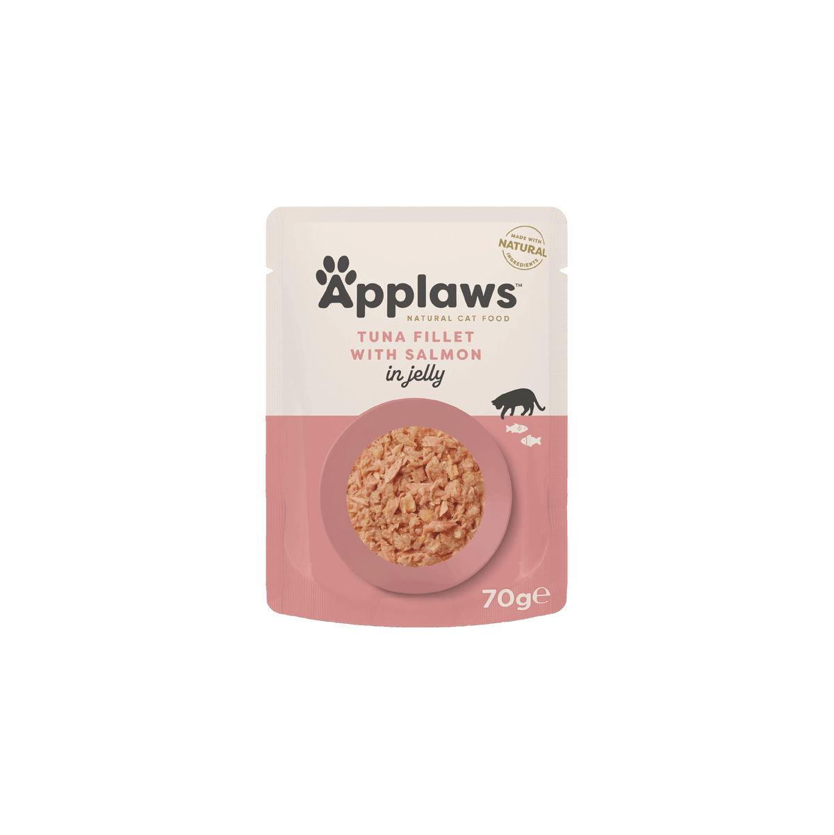 Applaws Adult Tonfiskfilé med Lax i Gelé 70 g våtfoder för katter