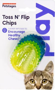 Petstages Toss N' Flip Chips katt leksak