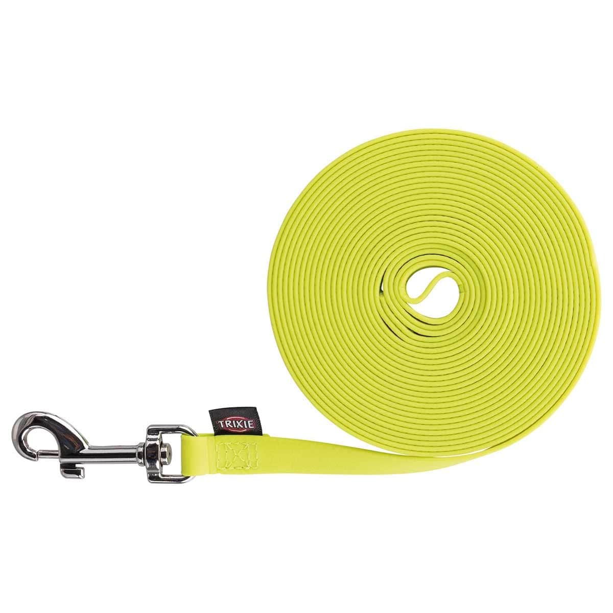 Trixie PVC-jäljerihm, 5 m, M–L, kollane.