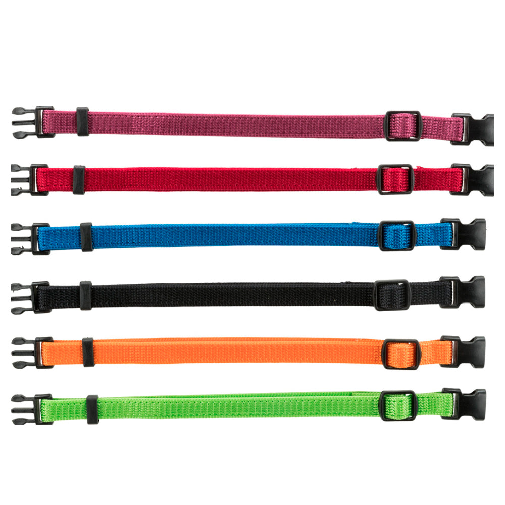 Trixie valphalsband 6 st ML blandade färger