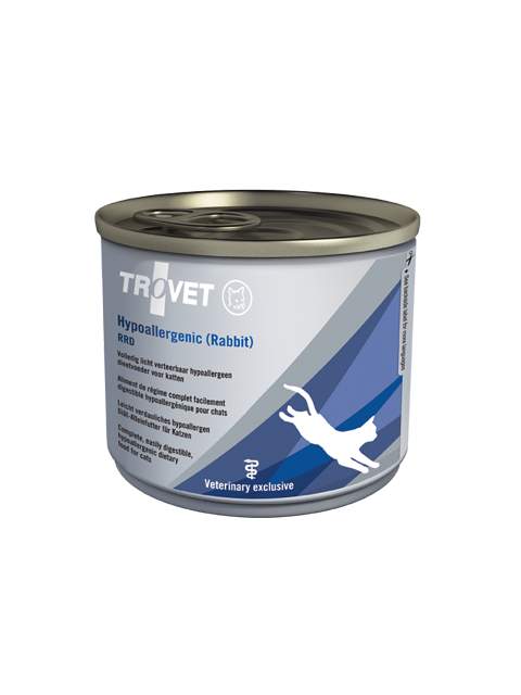 Trovet RRD Hypoallergenic Rabbit for cats 6 x 200 g