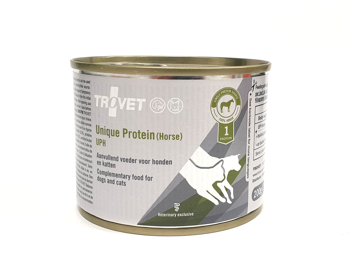 Trovet Unique Protein UPH horse for cats and dogs 6 x 200 g